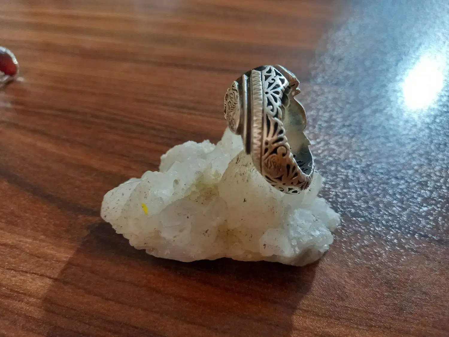 انگشتر فیروزه ....یاقوت گارنت|جواهرات|کرمانشاه, |دیوار