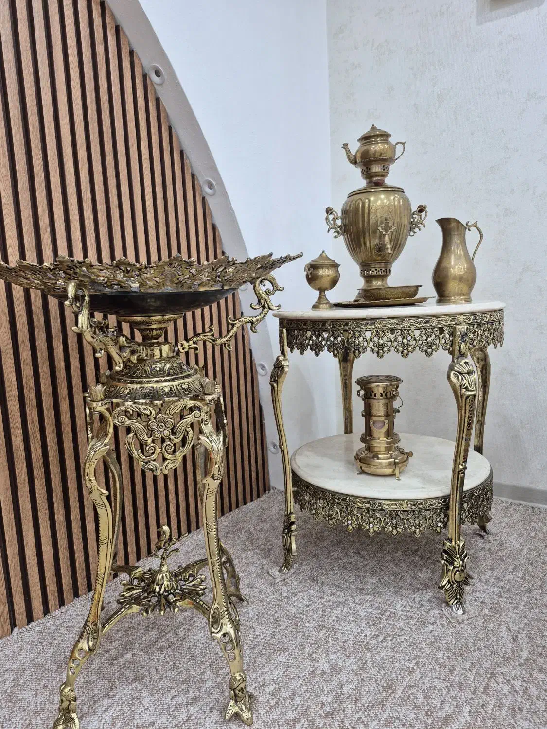 ست برنز بفروش میرسد کاملا نو|بوفه، ویترین، کنسول|شوشتر, |دیوار