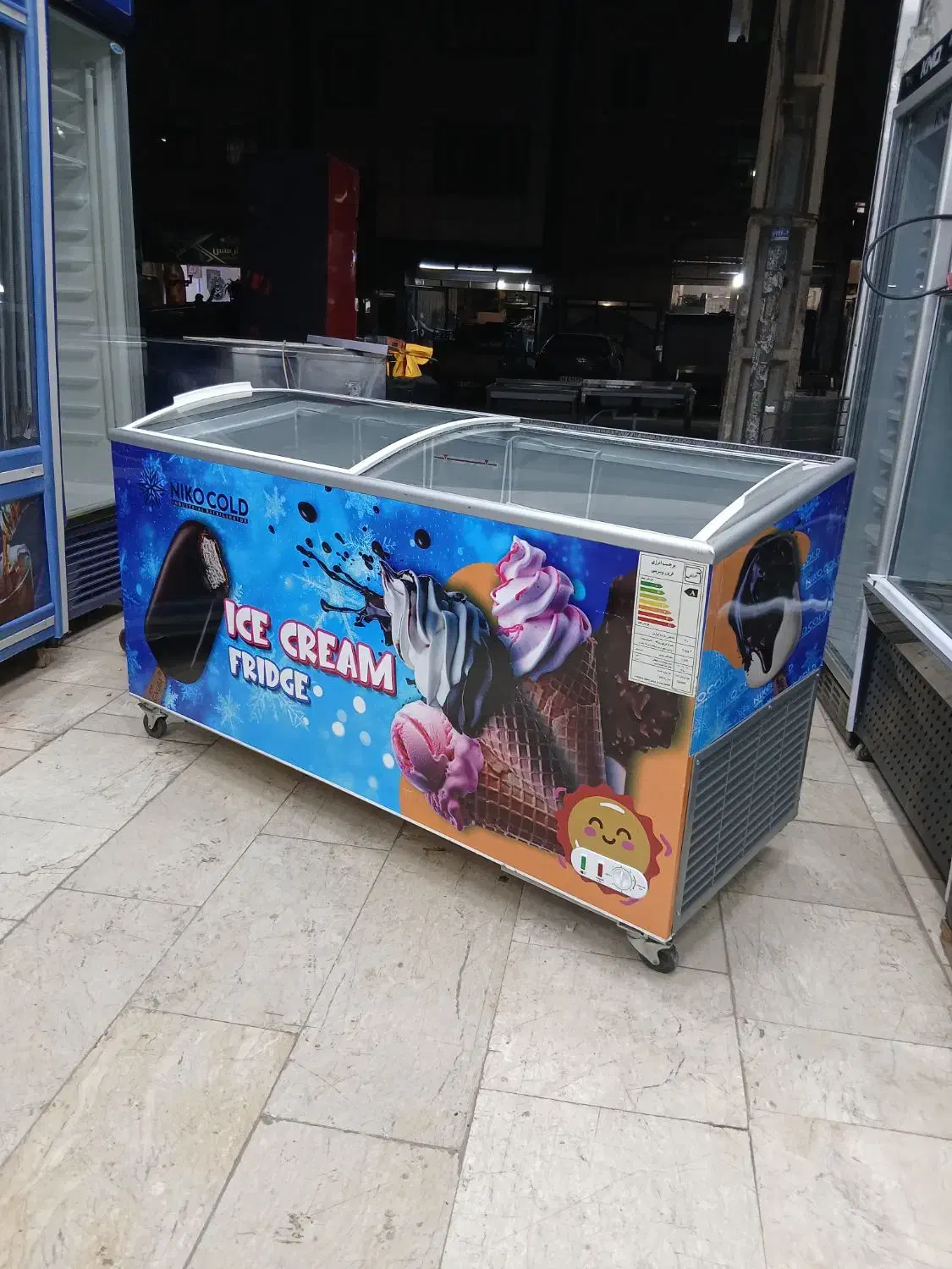 یخچال فریزر بستنی درحد آکبند.نونو|فروشگاه و مغازه|نسیم‌شهر, |دیوار