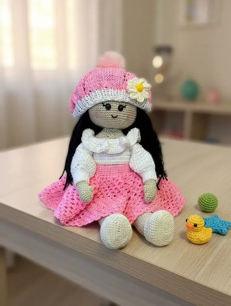 عروسک بافتنی|اسباب‌بازی بچه|قم, انصار‌الحسین|دیوار