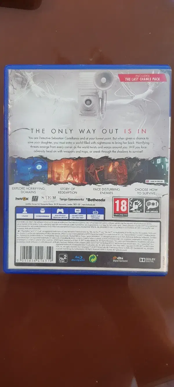 بازی PS4 و PS5 اویل ویتین ۲ evil within 2|کنسول، بازی ویدئویی و آنلاین|تهران, شهران شمالی|دیوار