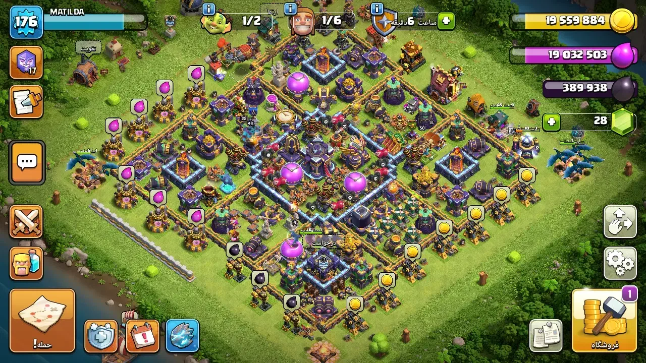 اکانت کلش تان ۱۵|کنسول، بازی ویدئویی و آنلاین|خرمآباد, |دیوار