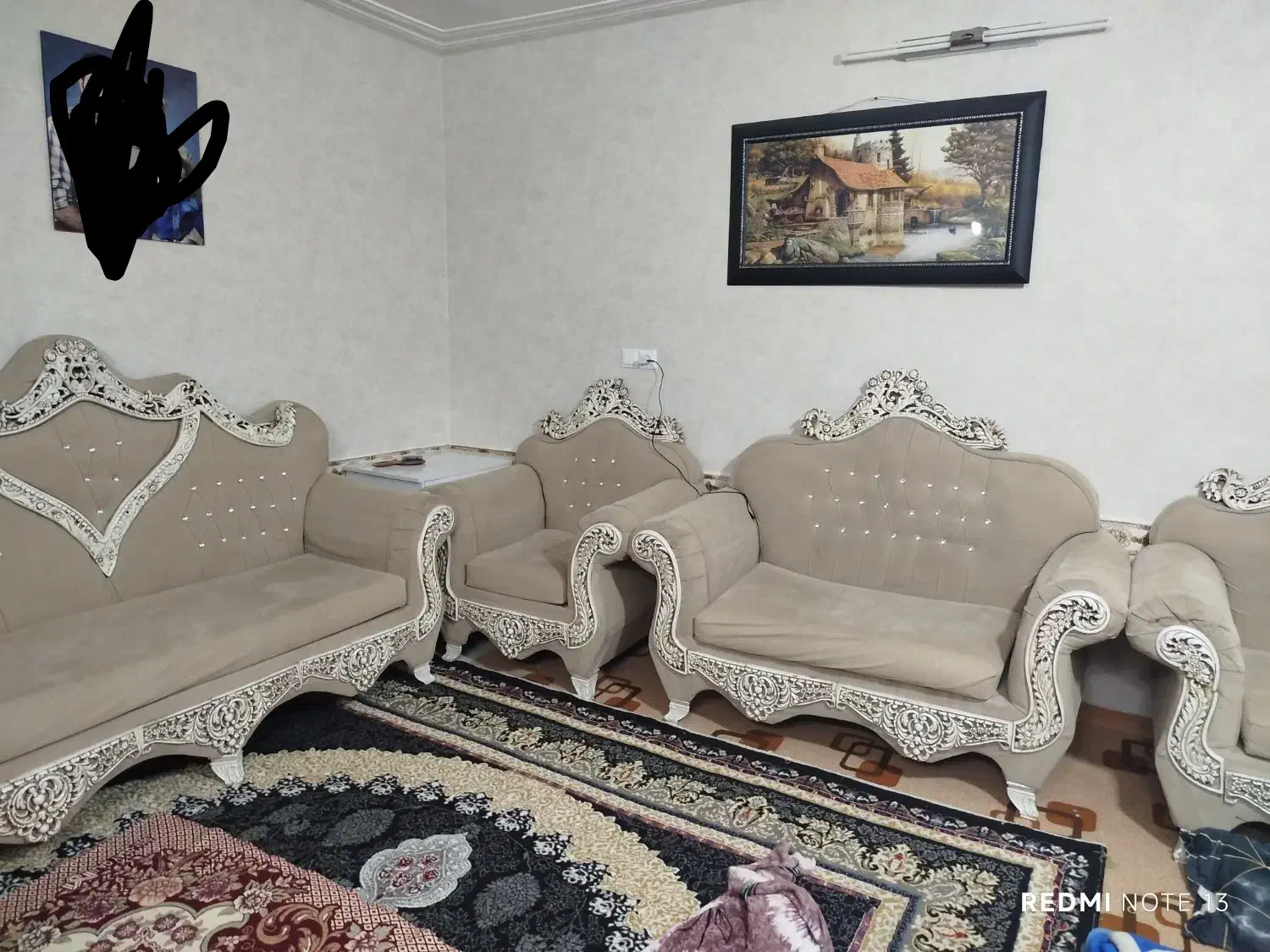 مبل هفت نفره|مبلمان خانگی و میز عسلی|تربتحیدریه, کلاته توکلی|دیوار