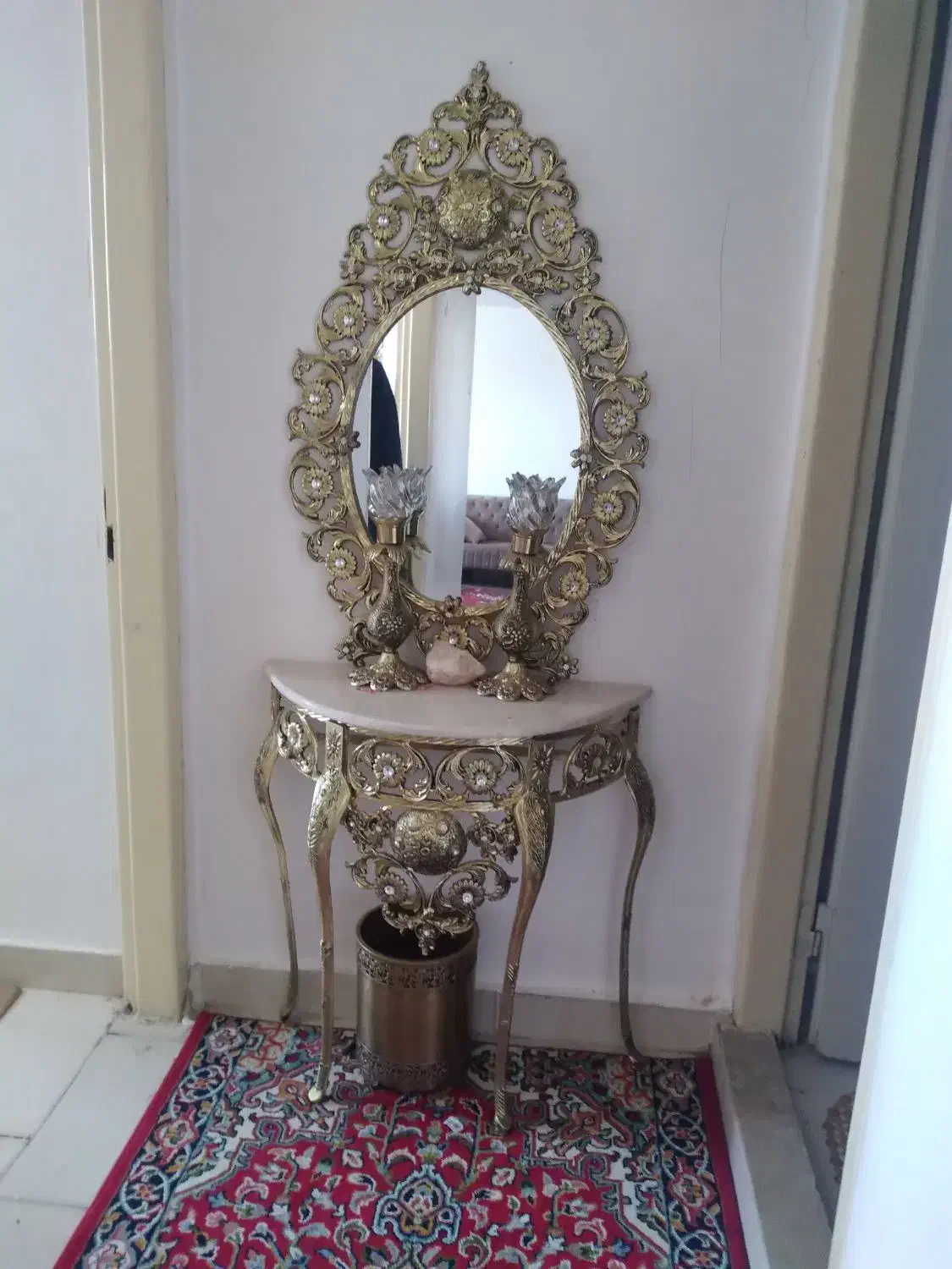 اینه وشمعدان|صنایع دستی و سایر لوازم تزئینی|سهند, |دیوار