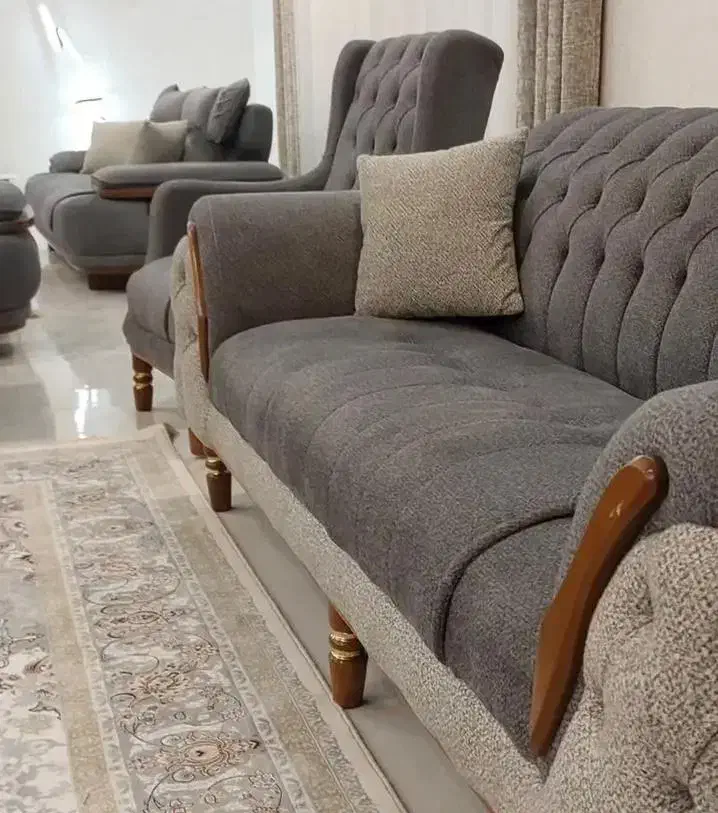 مبل ملکه(لمسه دوخت )|مبلمان خانگی و میز عسلی|چهاردانگه (تهران), |دیوار