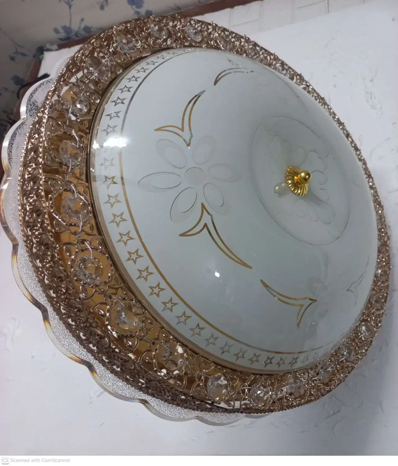 لوستر سقفی دو عدد|لوستر و چراغ آویز|ملارد, |دیوار