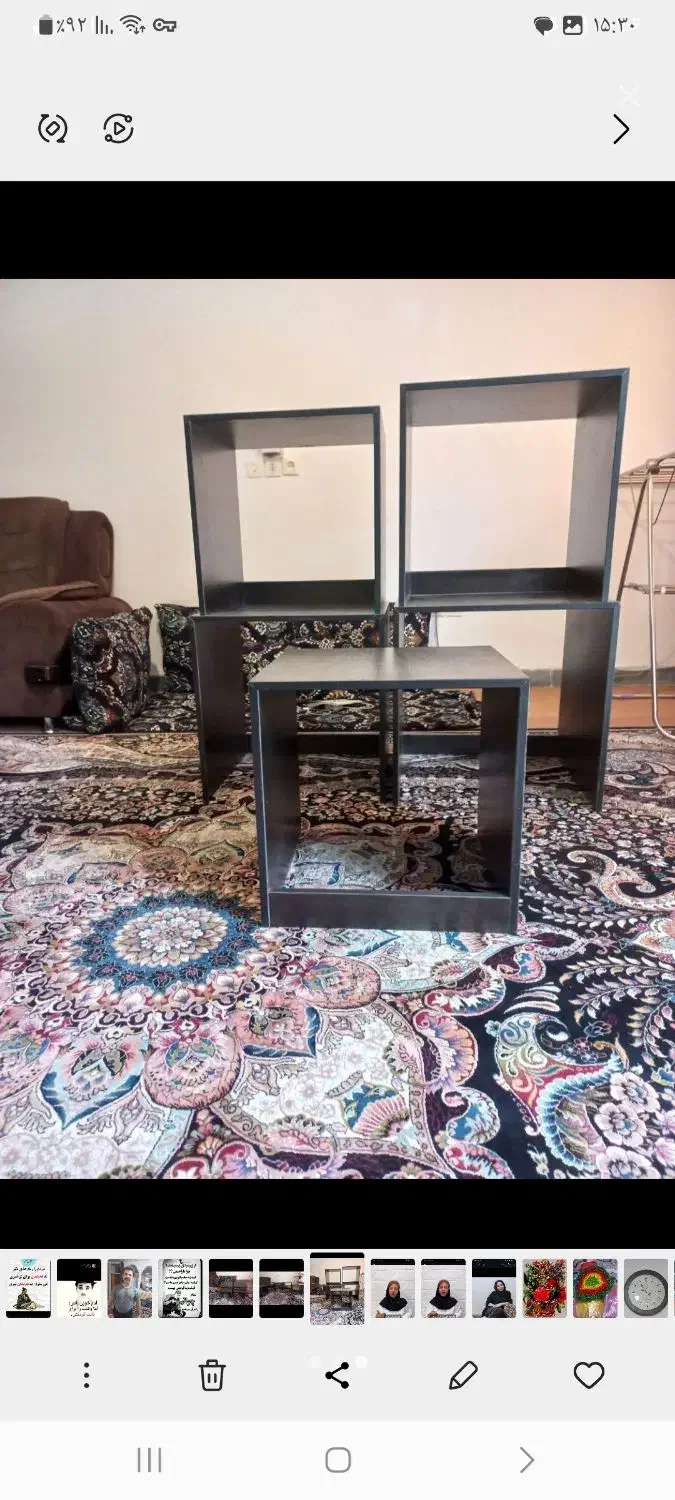 جلو مبلی|مبلمان خانگی و میز عسلی|شاهین‌شهر, شهرک گلدیس|دیوار
