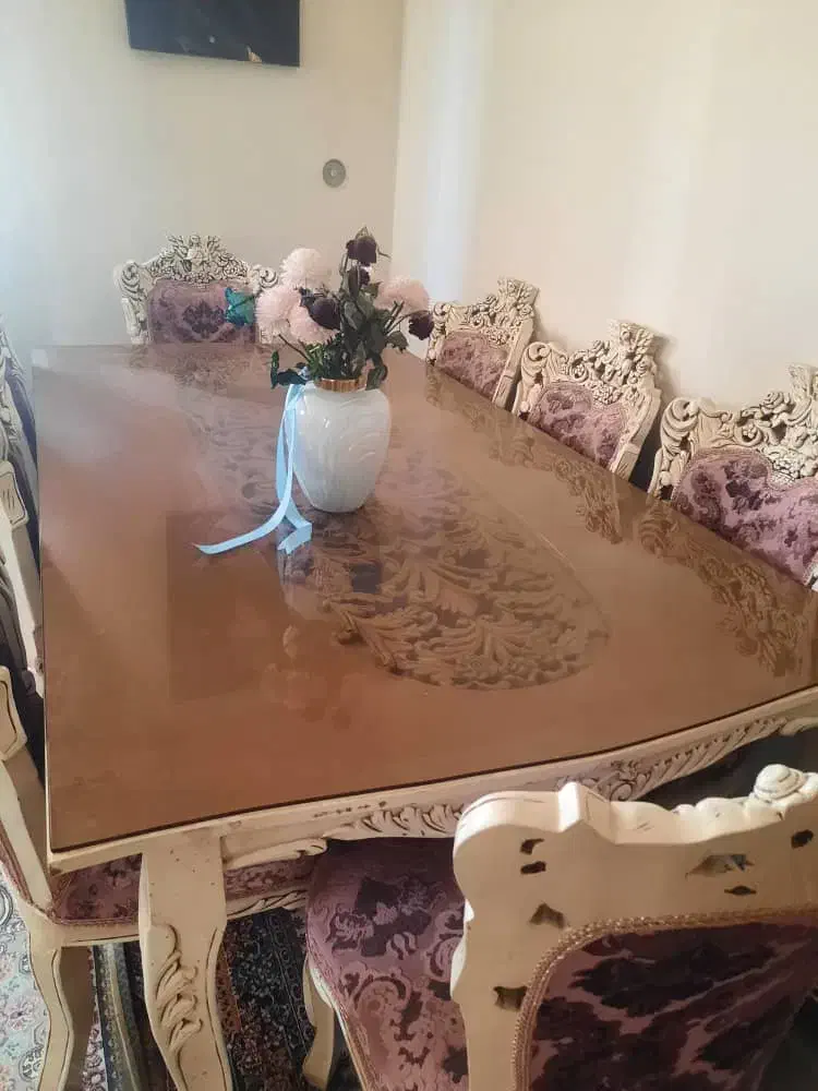 میزنهارخوری۸نفره|میز و صندلی غذاخوری|مشهد, امیریه|دیوار