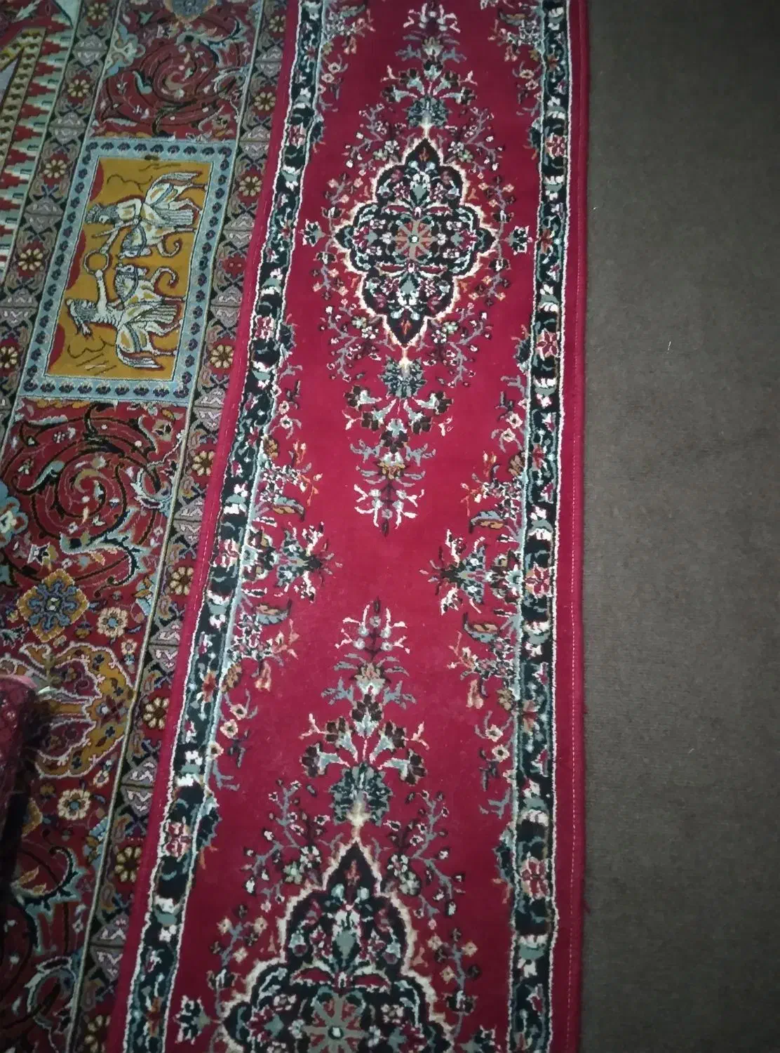 فروش کناره فرش در ابعاد ۵۰/۴۸۰ودوعددمخطع بزرگ نو|فرش|فلاورجان, |دیوار