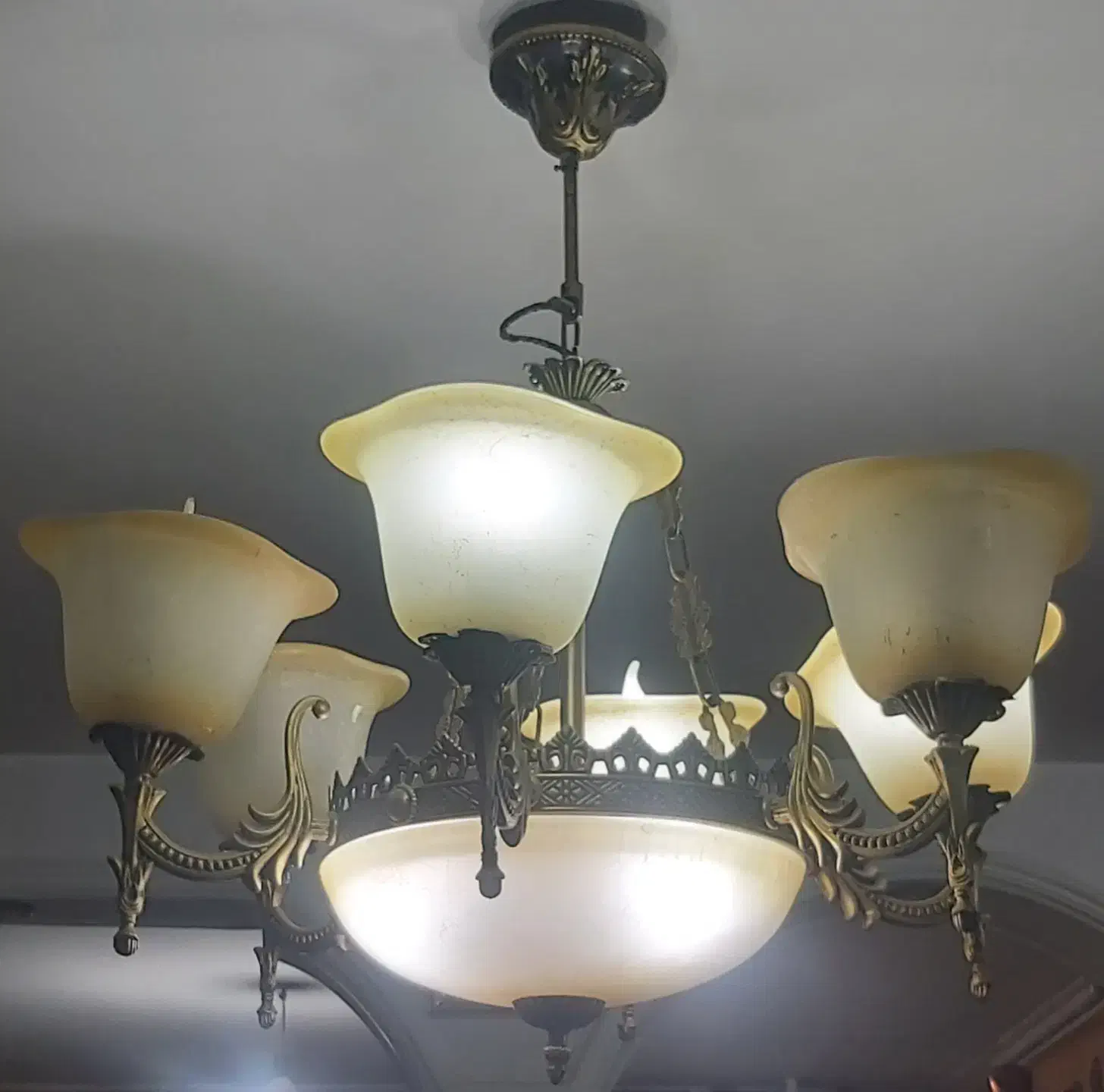 لوستر|لوستر و چراغ آویز|فشاپویه, |دیوار