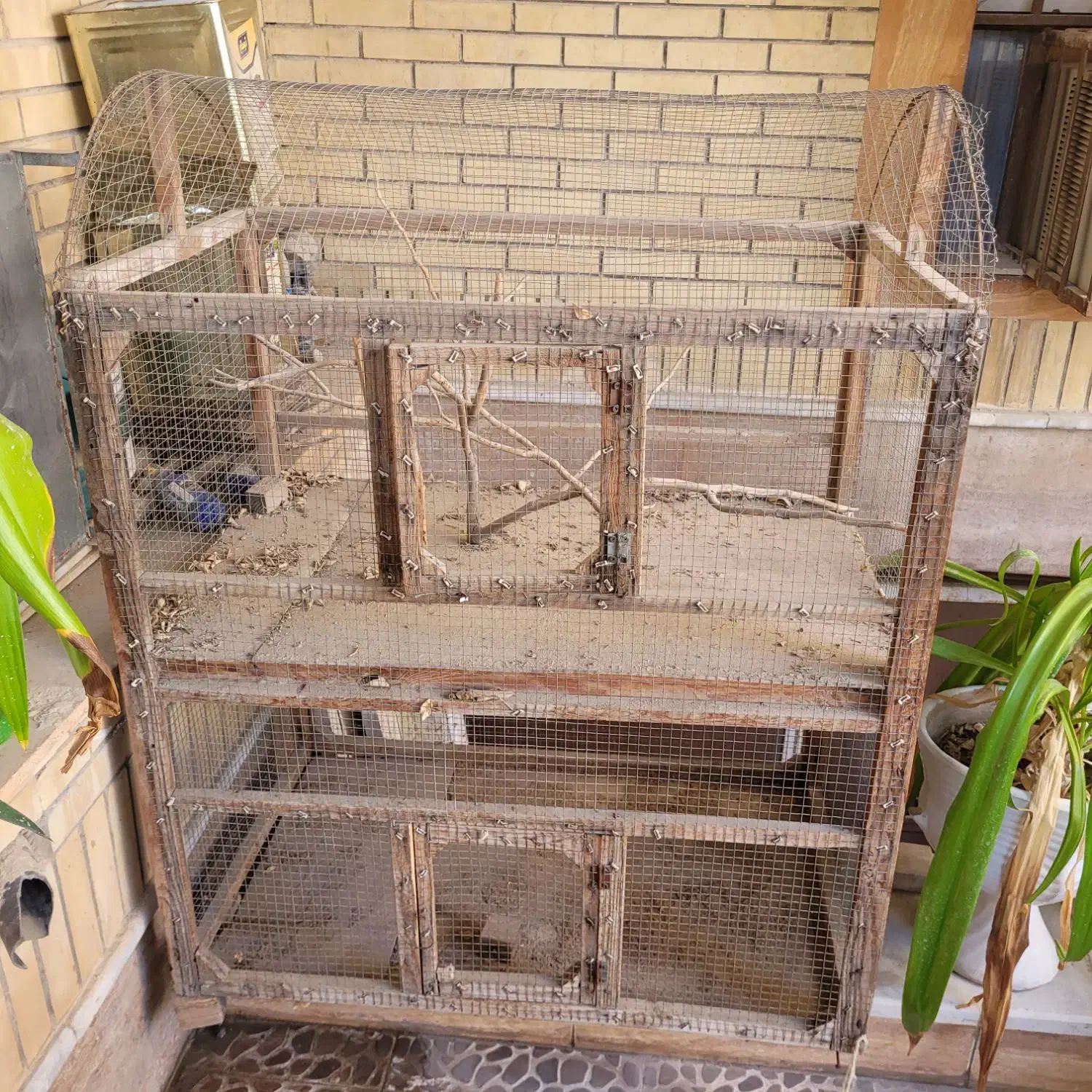 قفس پرنده دوطبقه|لوازم جانبی حیوانات|بندر کنگان, |دیوار