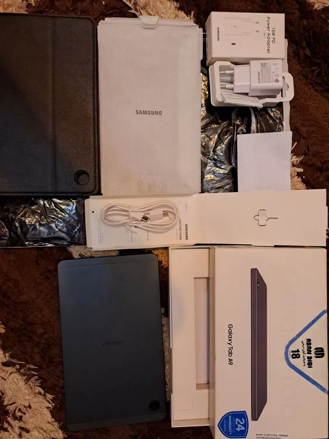 تبلت سامسونگ tab a9 سیم کارت خور|تبلت|تبریز, |دیوار