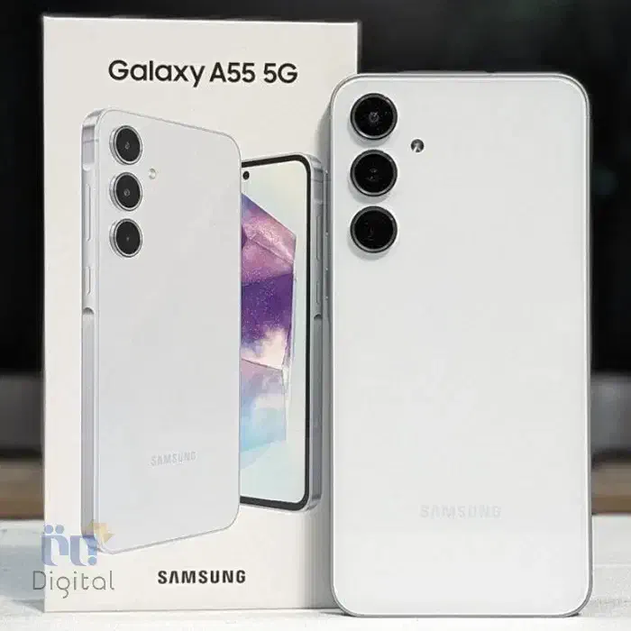 Samsung Galaxy A55 سفید  256GB حافظه  8GB|موبایل|شیراز, شاهچراغ|دیوار