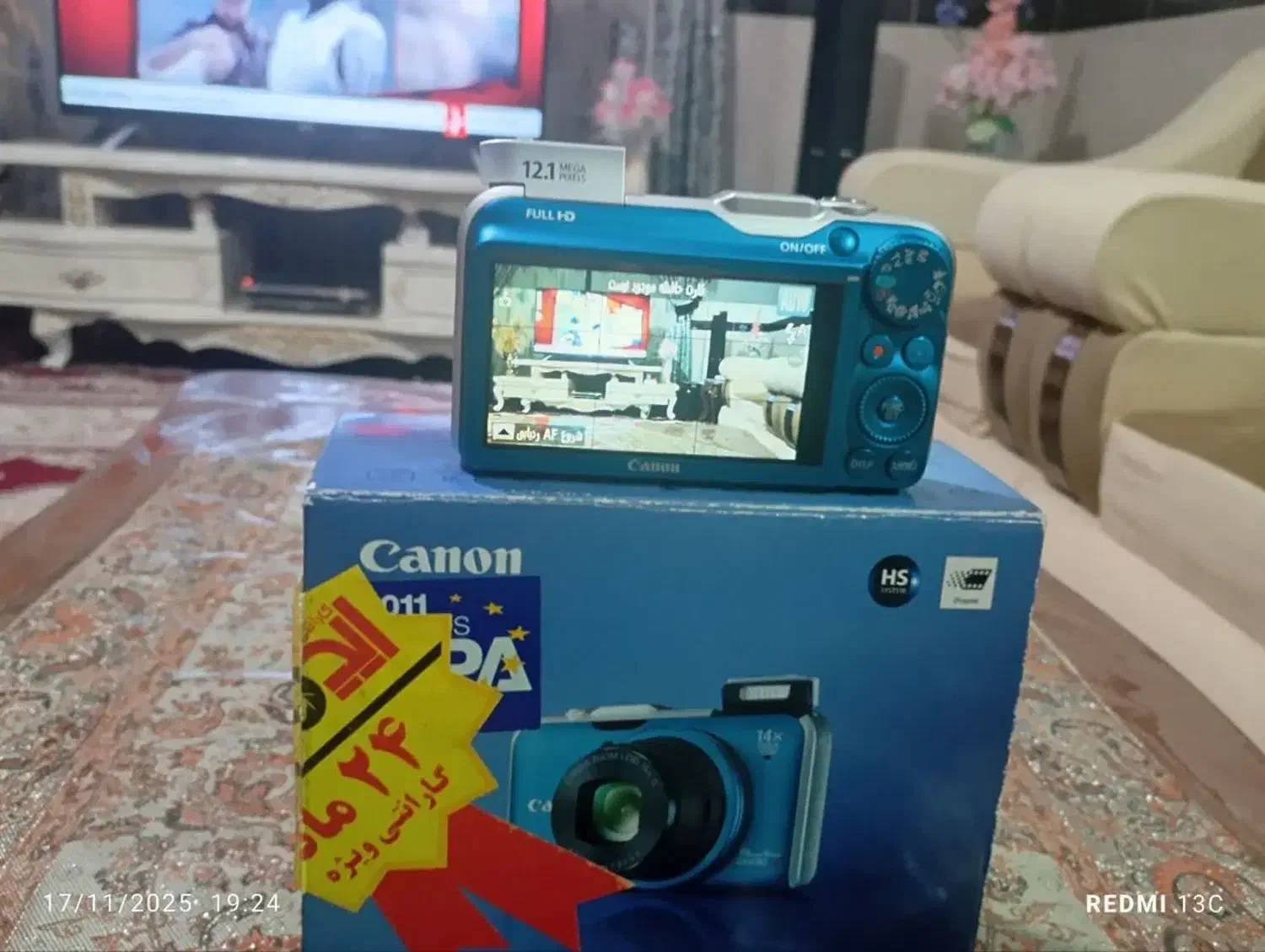 دوربین کنون|دوربین عکاسی و فیلم‌برداری|قزوین, |دیوار