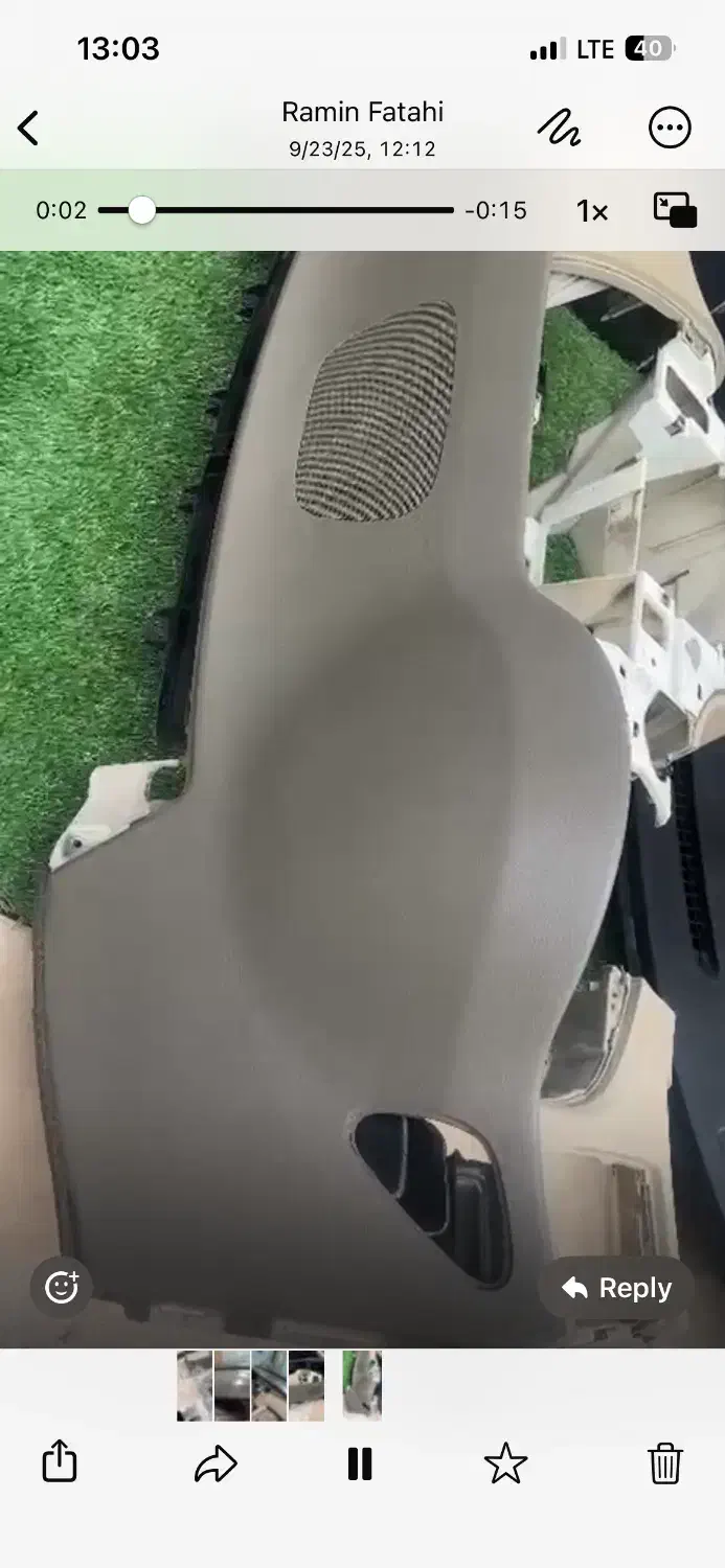 داشبورد ازرا|قطعات یدکی و لوازم جانبی|یزد, |دیوار