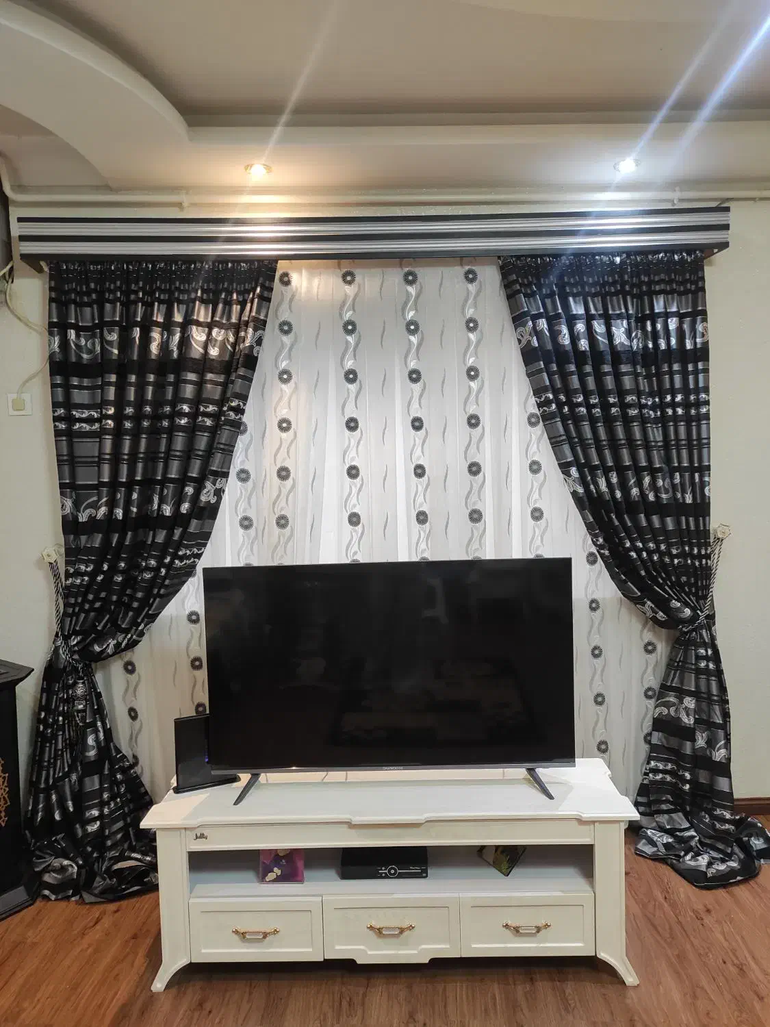 پرده پذیرایی سالم|پرده، رانر، رومیزی|رشت, استادسرا|دیوار