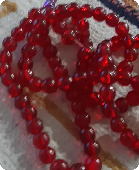 تسبیح سندلوس قرمز آلمانی|کلکسیون اشیاء عتیقه|پرند, فاز ۳|دیوار