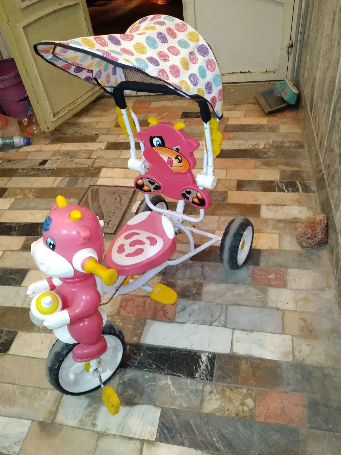 سه چرخه موزیکال سالم تمیز در حد نو|دوچرخه، اسکیت، اسکوتر|چناران, |دیوار