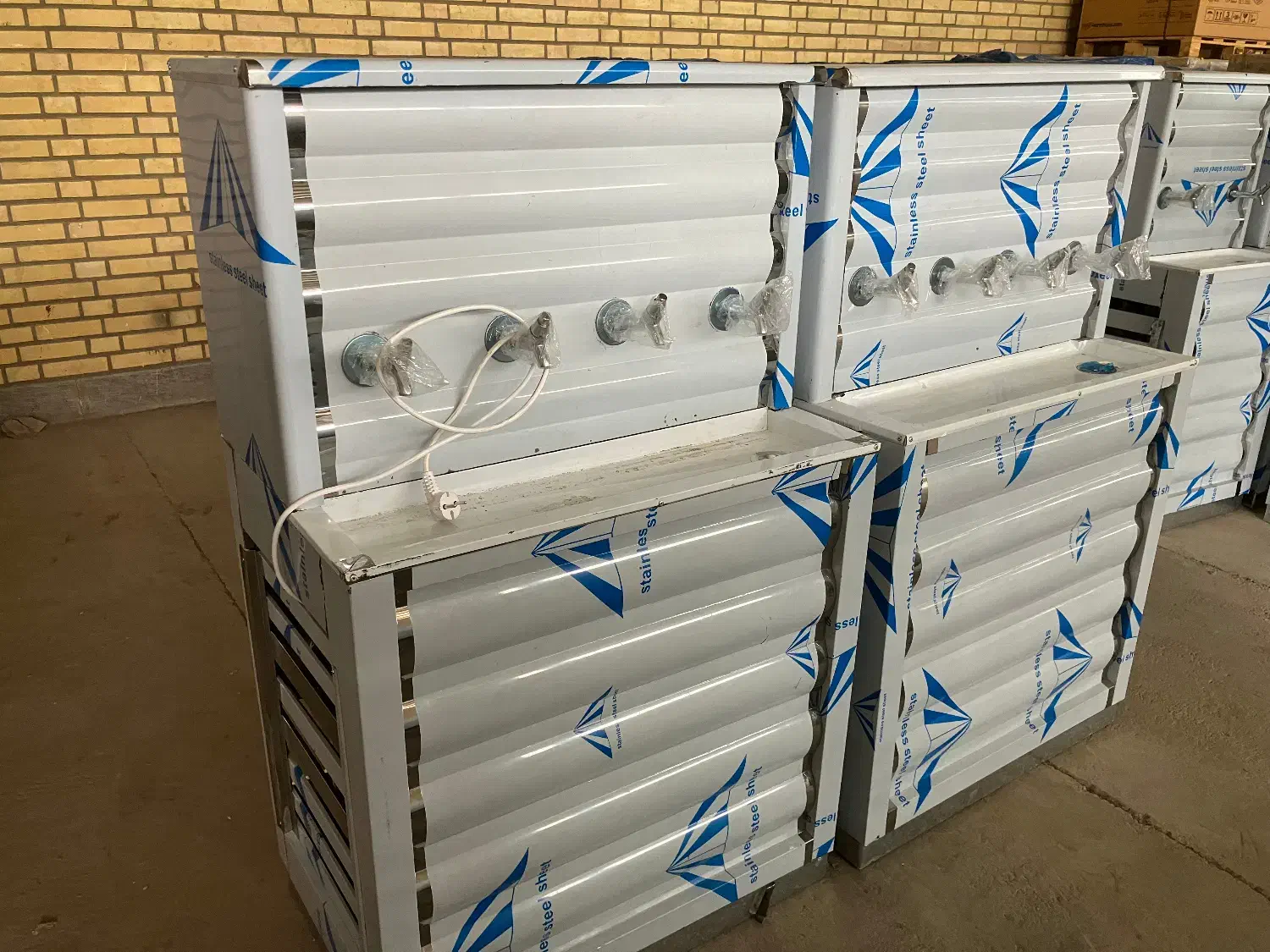 آبسردکن استیل 2 شیر|آبسردکن و تصفیه آب|اصفهان, دهنو|دیوار