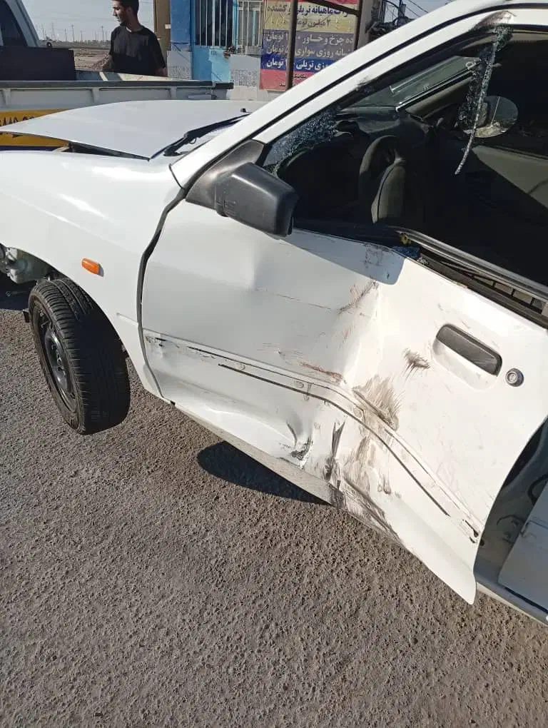 پراید تصادفی مدل 95|خودرو سواری و وانت|بندر امام خمینی, |دیوار