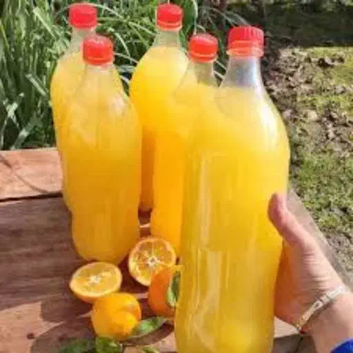 آب نارنج بطری۱/۵کاملا طبیعی|خوردنی و آشامیدنی|بهشهر, |دیوار