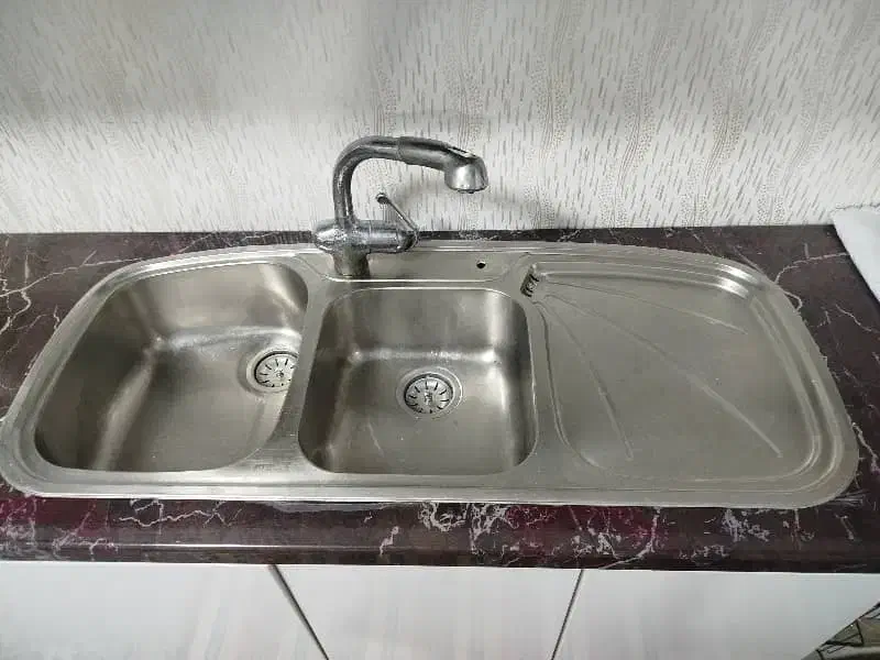 سینک ظرفشویی دوقلو|مصالح و تجهیزات ساختمان|اهواز, اسماعیلیه|دیوار