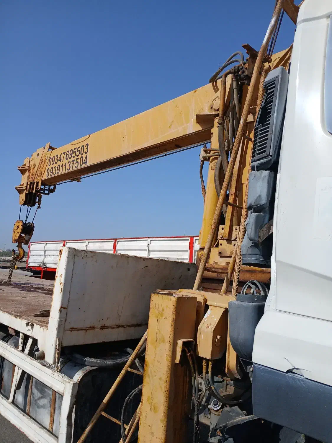 کامیون جرثیقلدار10تن|خودرو سنگین|کیش, |دیوار