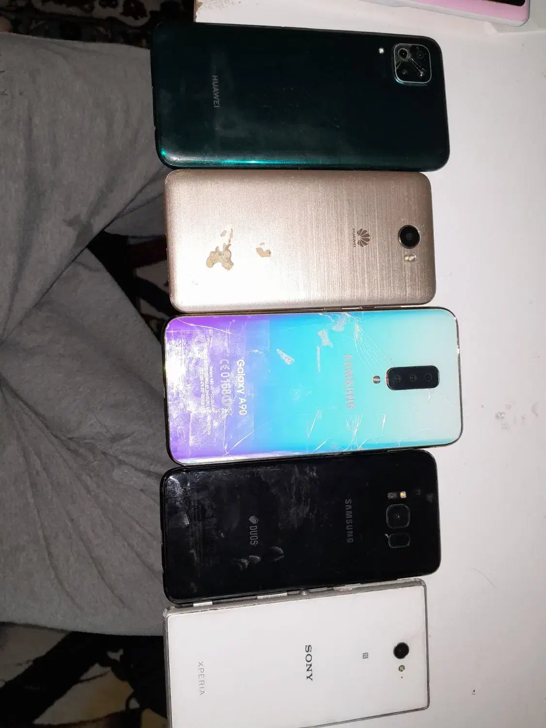 تعدادی 5عدد گوشی خراب|موبایل|پردیس, فاز ۹|دیوار