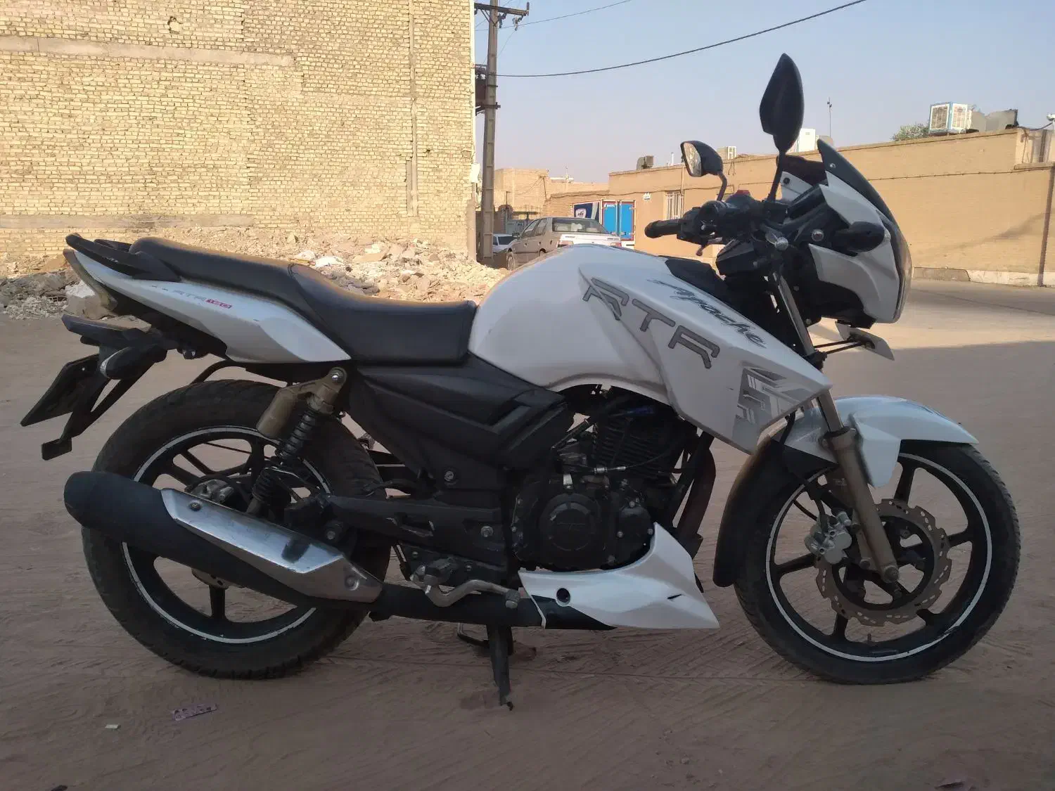 موتور آپاچی ۱۸۰|موتورسیکلت|یزد, |دیوار