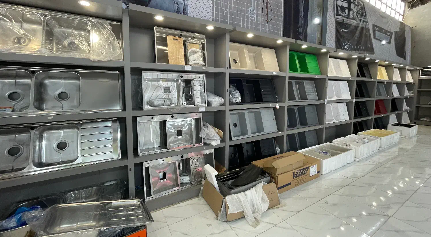 سینک گرانیتی و استیل روکار و توکار رنگ بندی مختلف|مصالح و تجهیزات ساختمان|تهران, هفده شهریور|دیوار