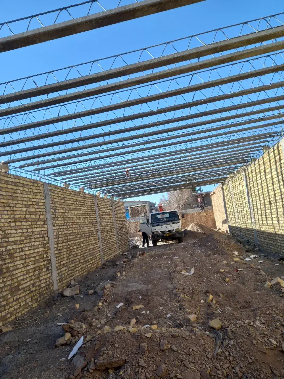 اوستا بنا آرموتوربندی اجرای سقف ستون فنداسیون شناژ|خدمات پیشه و مهارت|کرمان, |دیوار