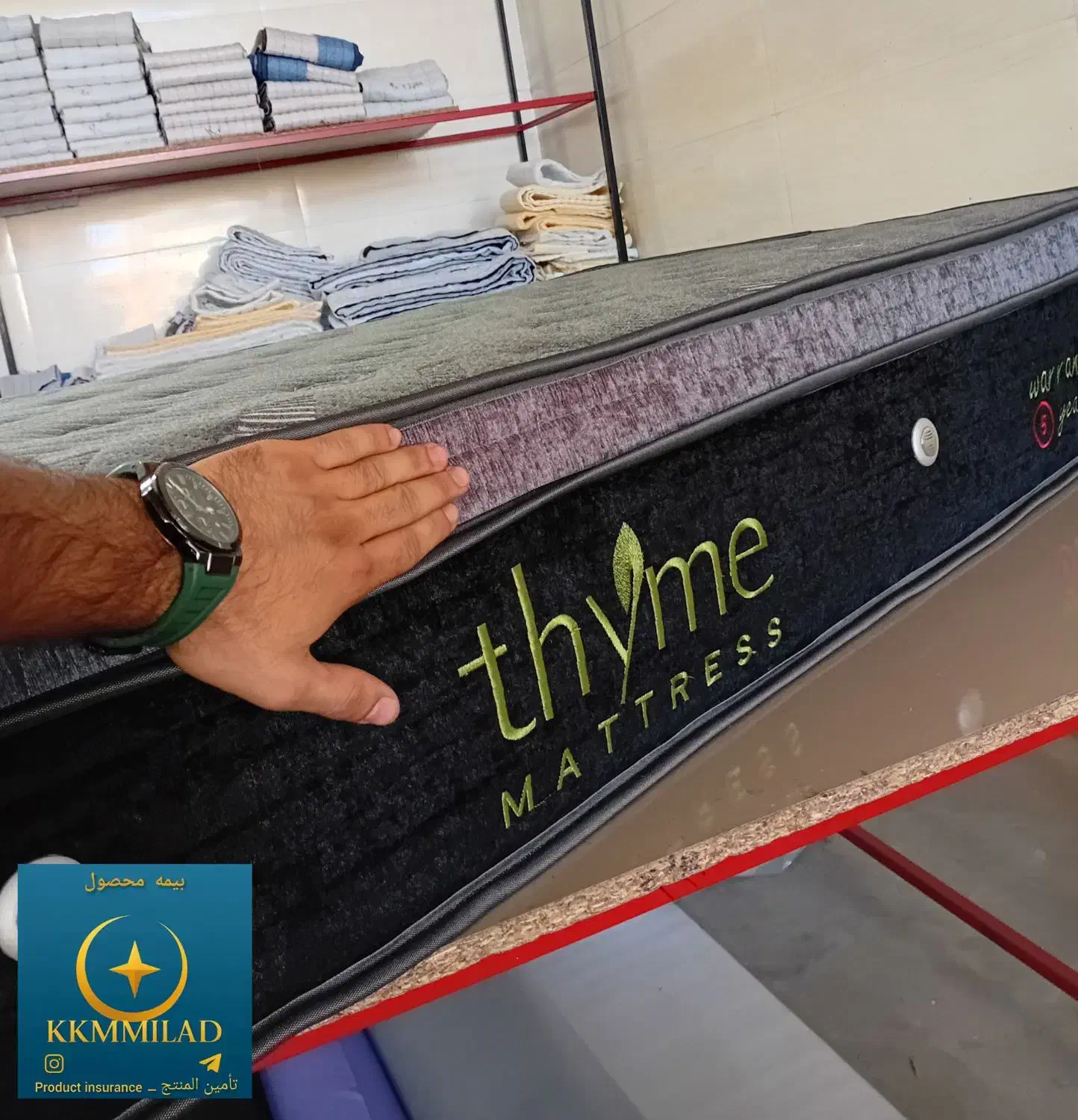 تشک ارام مدل فنر متصل و منفصل|تشک تختخواب|تبریز, |دیوار