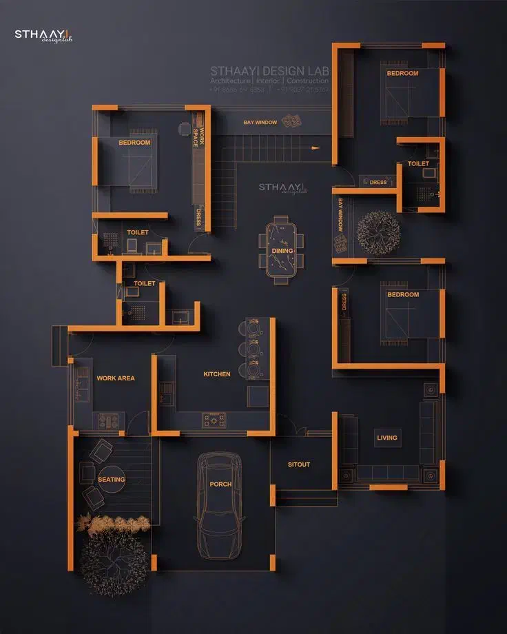 طراحی نما،پلان،دکوراسیون داخلی 3d|خدمات پیشه و مهارت|اصفهان, شاهزید|دیوار