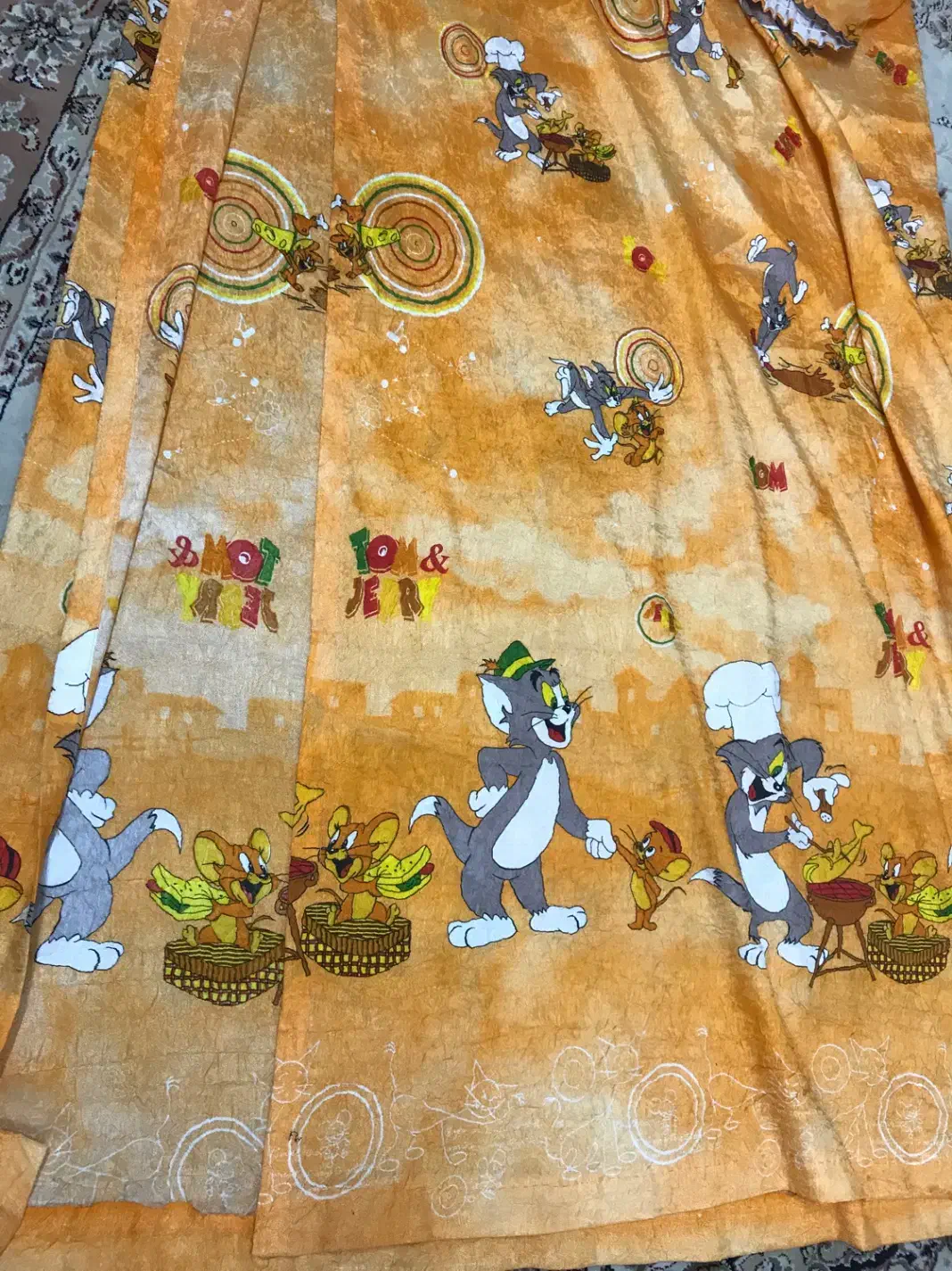 پرده نو کودک نوزاد اتاق خواب استفاده نشده طرح شیک|اسباب و اثاث بچه|تهران, صد دستگاه|دیوار