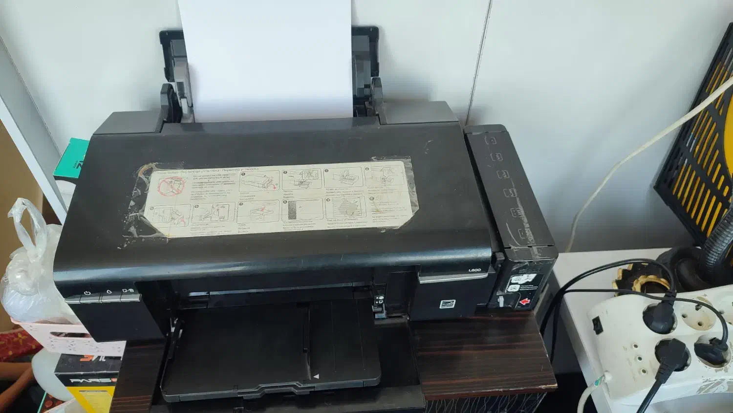 پرینتر اپسون L800 در حد آک|پرینتر، اسکنر، کپی، فکس|قم, الغدیر|دیوار