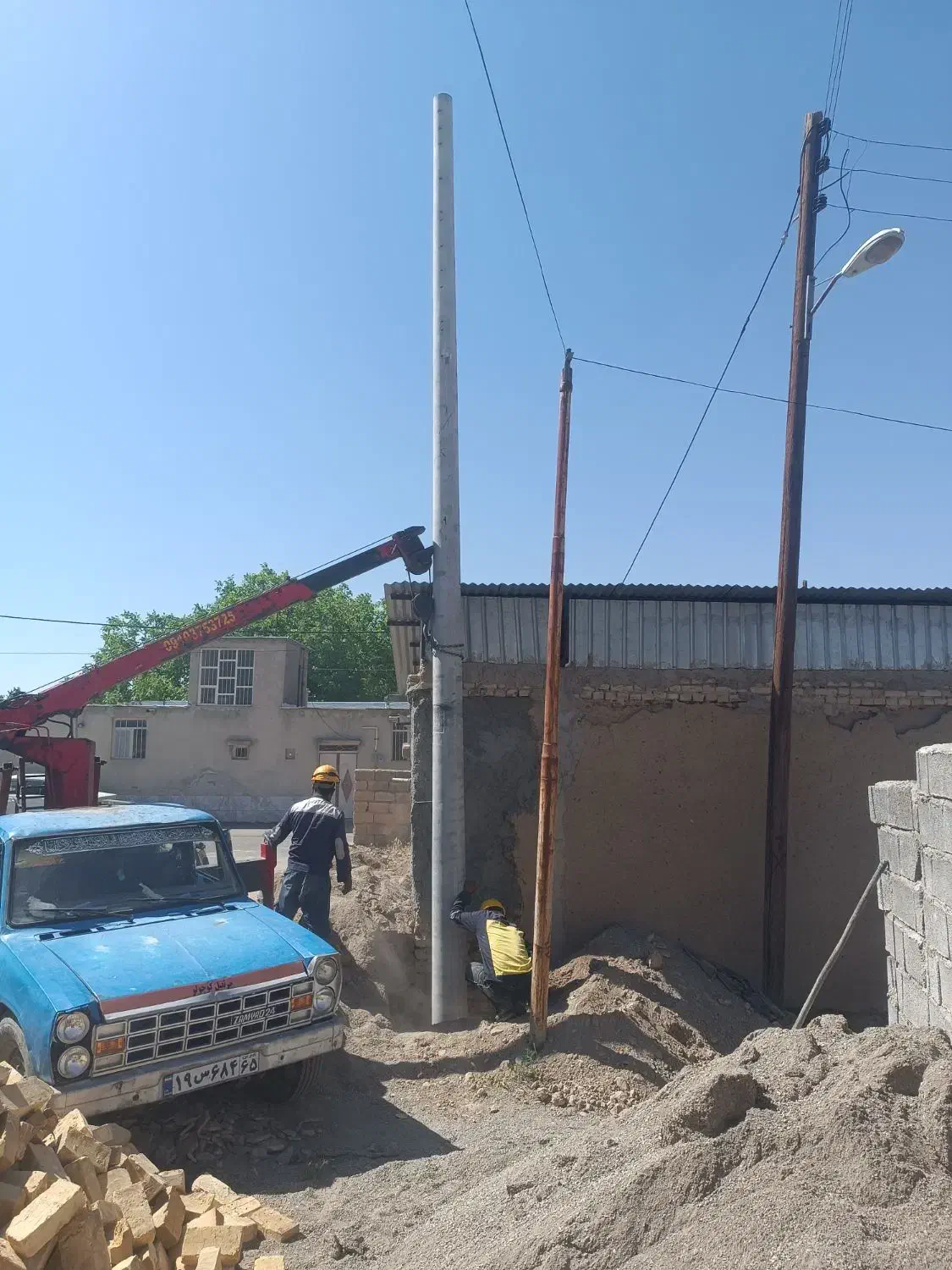 سایپا جرثقیل دو تن|خودرو سنگین|بافت, |دیوار