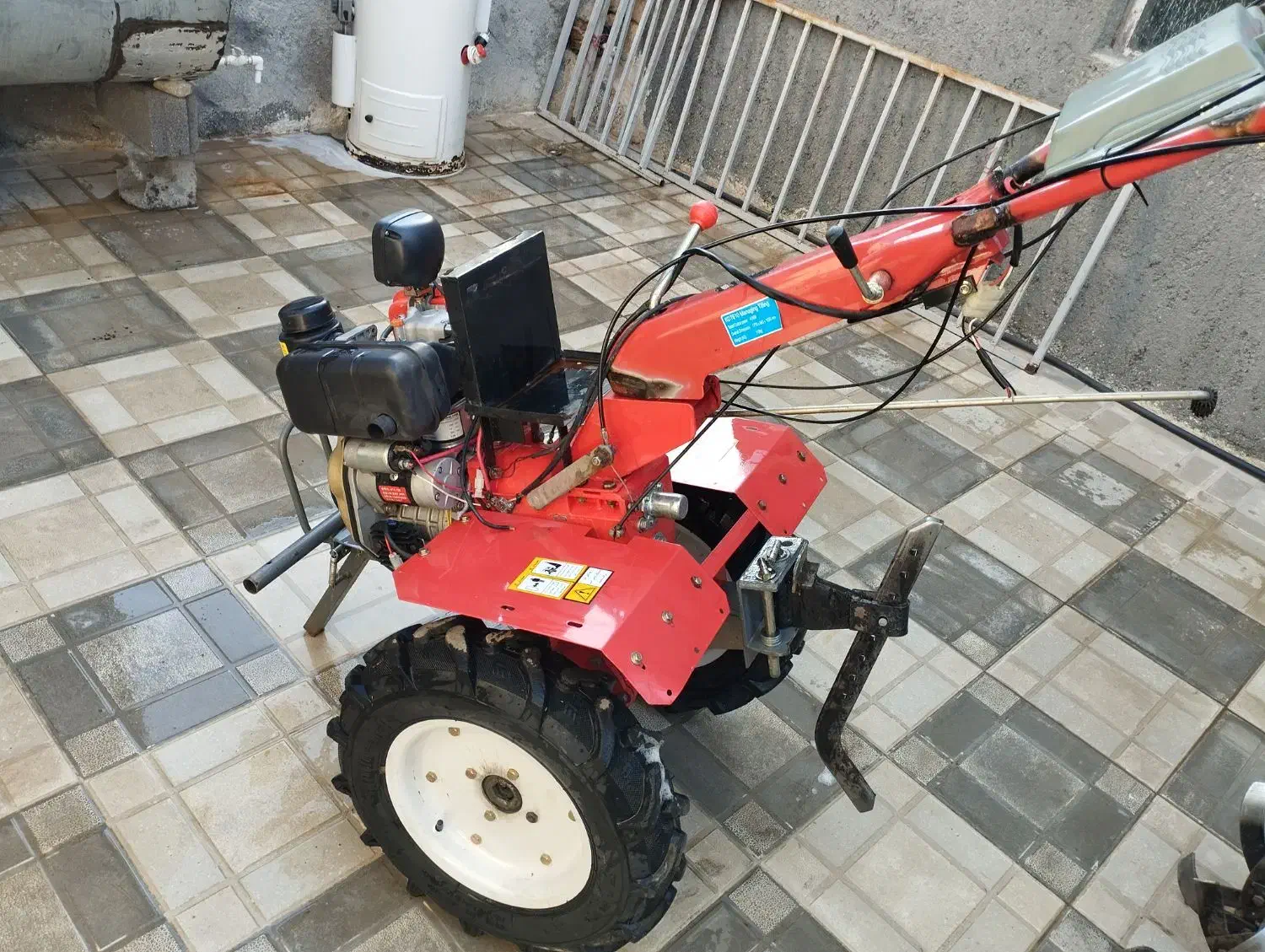 تیلر۷.۵ اسب کاما کاما اورجینال|ماشین‌آلات صنعتی|کامیاران, |دیوار