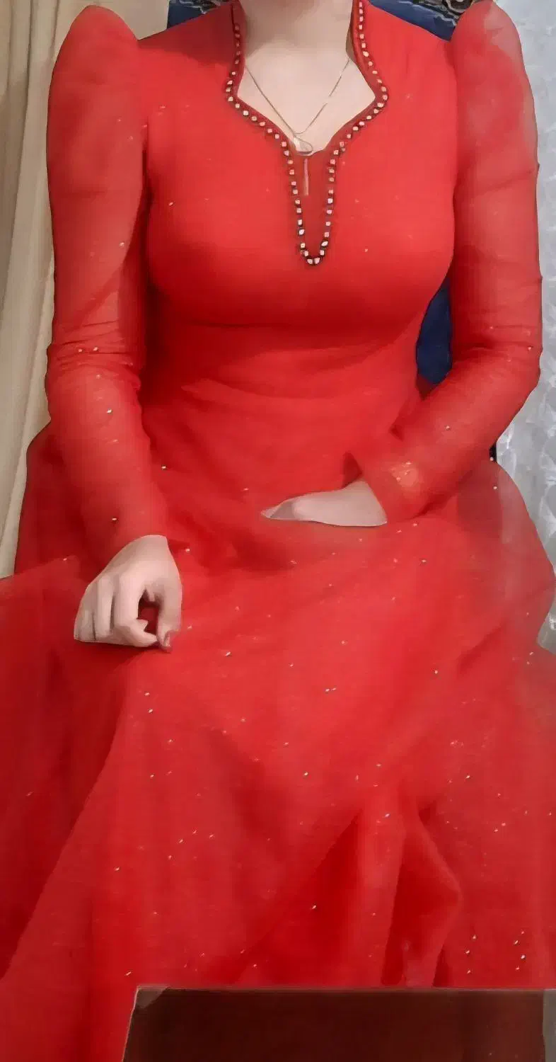 لباس مجلسی شاین قرمز|لباس|دورود, |دیوار