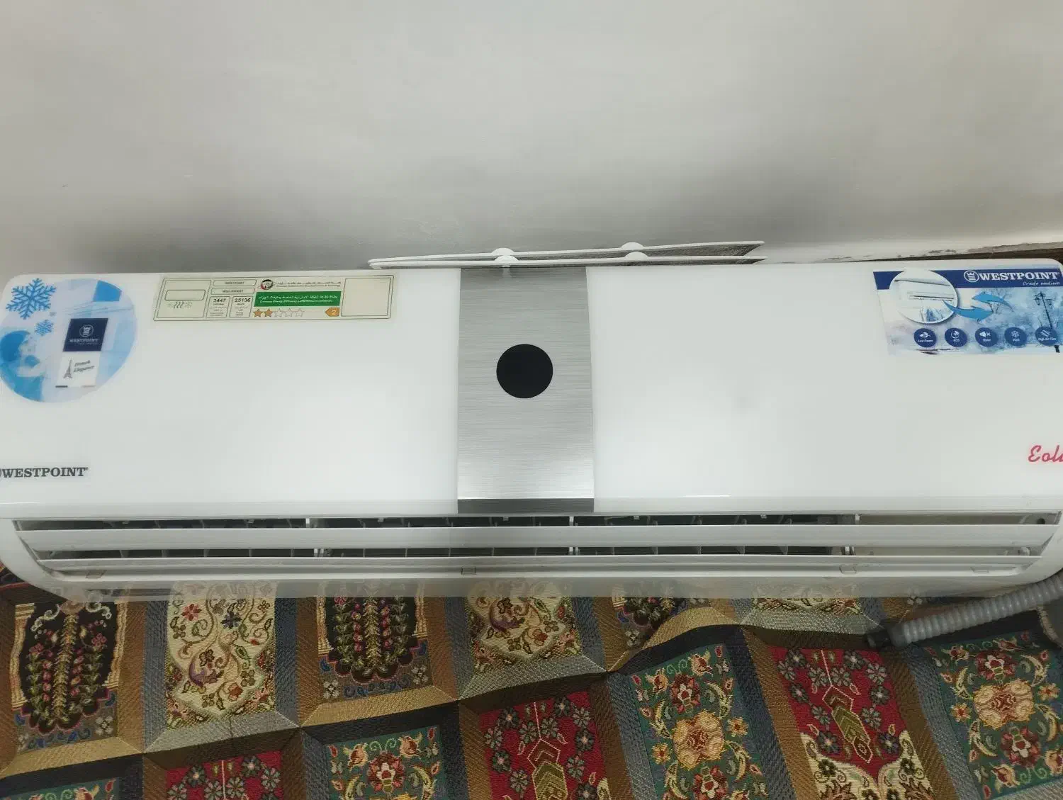کولر وسپوینت|کولر گازی و فن‌کوئل|دوگنبدان, |دیوار