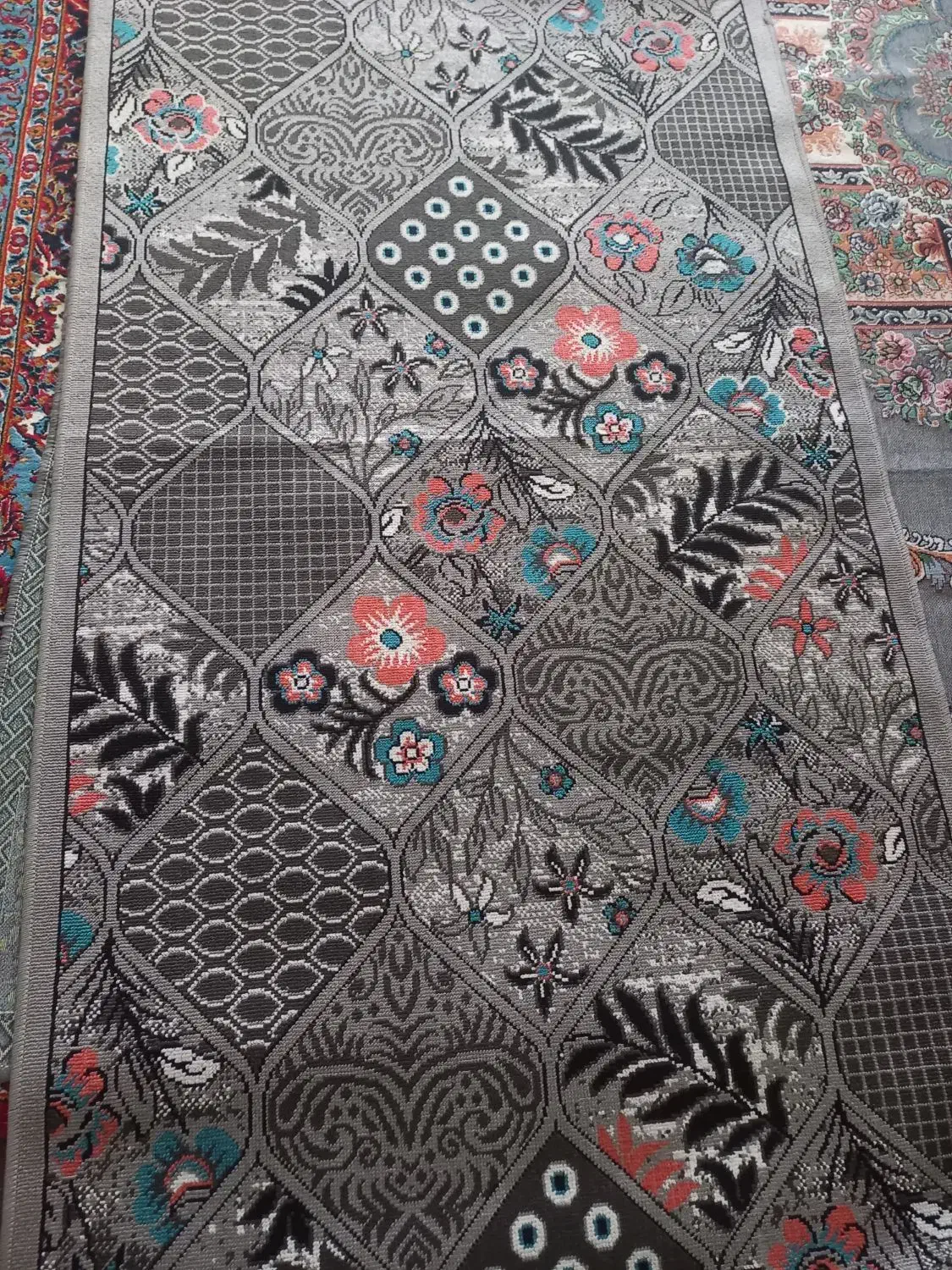 گلیم فرش راه پله|گلیم، جاجیم، گبه|کرج, خرمدشت|دیوار