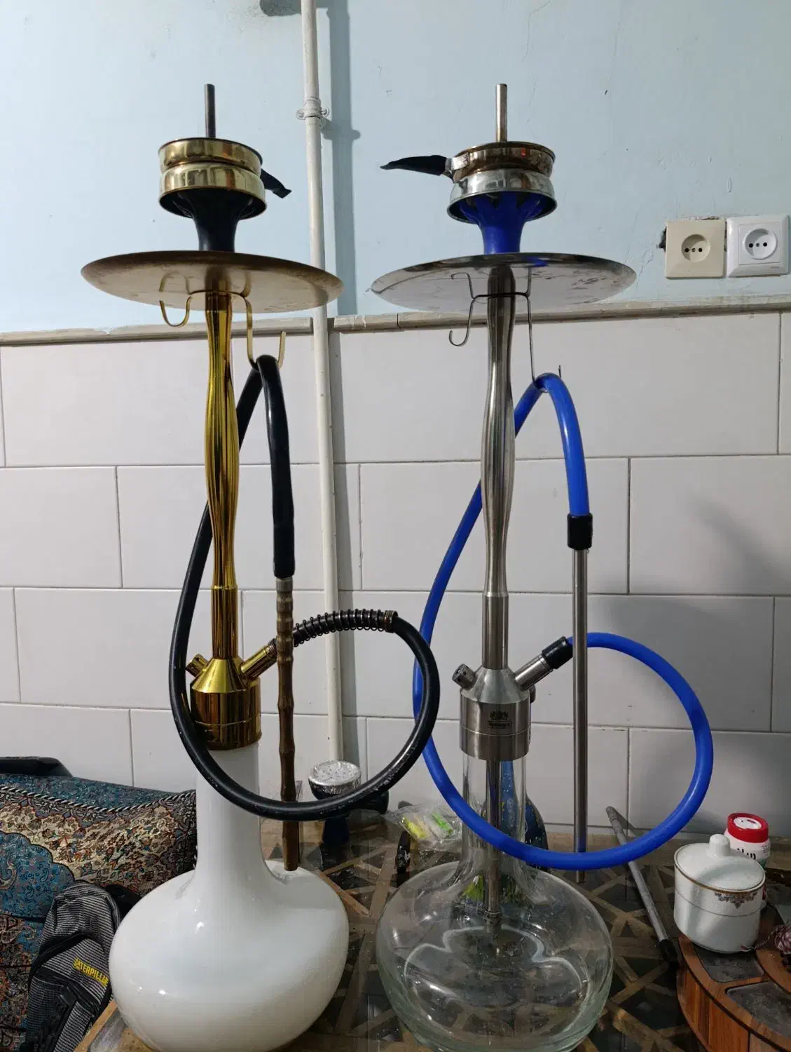 قلیان برنجی کرنو (الجمیرا)|کلکسیون و سرگرمی|ساوه, |دیوار