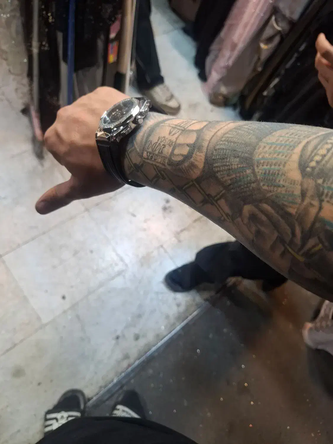 ساعت نقره ای hublot|ساعت|تهران, بازار|دیوار