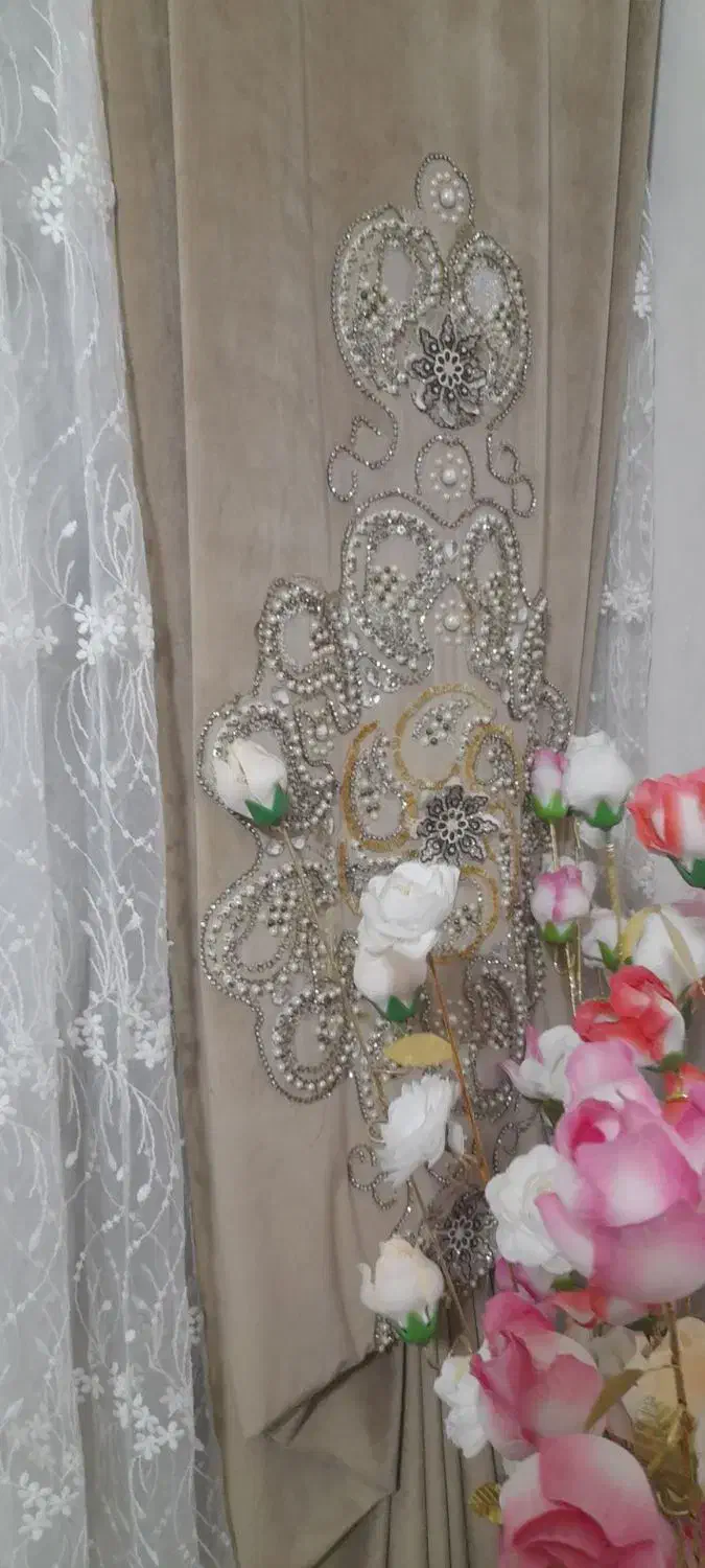 والان پرده مخمل تکی هم فروخته میشود|پرده، رانر، رومیزی|نسیم‌شهر, |دیوار