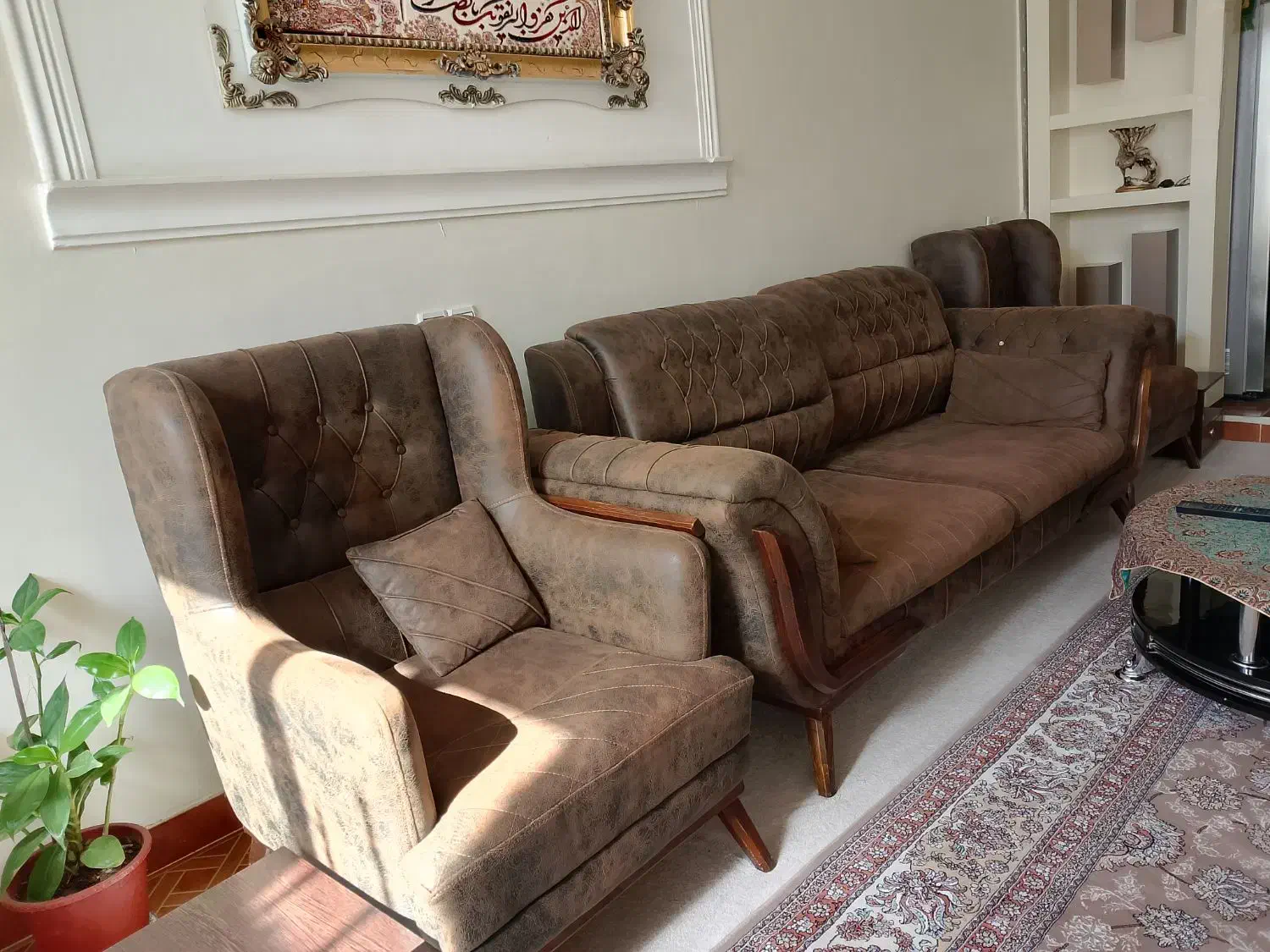 مبلمان راحتی|مبلمان خانگی و میز عسلی|ایوان, |دیوار