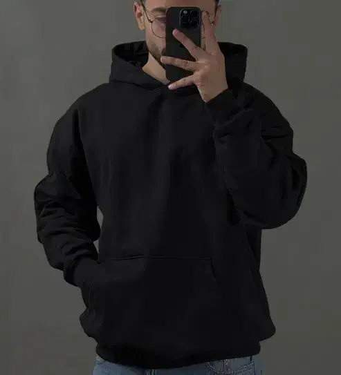 هودی اسپرت مشکی|لباس|فولادشهر, زاینده رود|دیوار