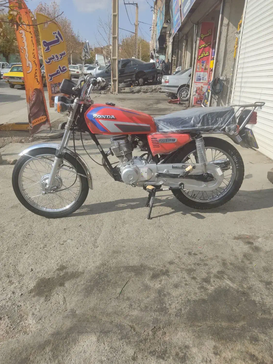 125مزایده درحد خشک|موتورسیکلت|سنندج, |دیوار