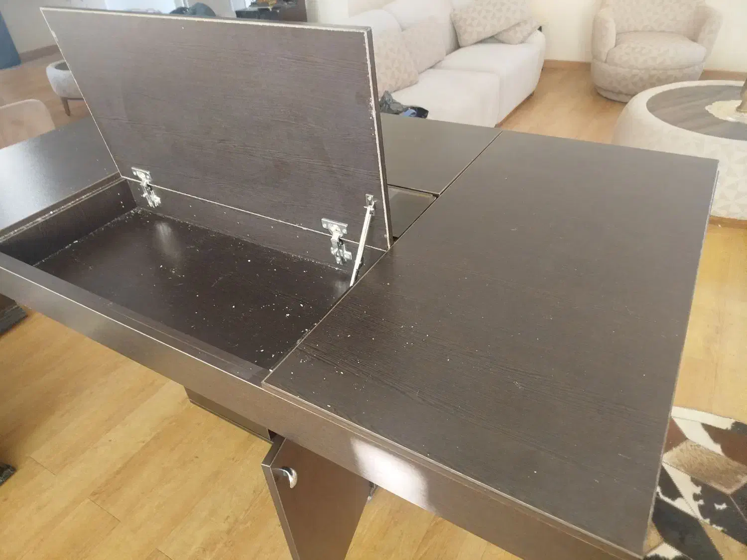 میز هشت نفره با صندلی چوبی|میز و صندلی غذاخوری|ارومیه, |دیوار