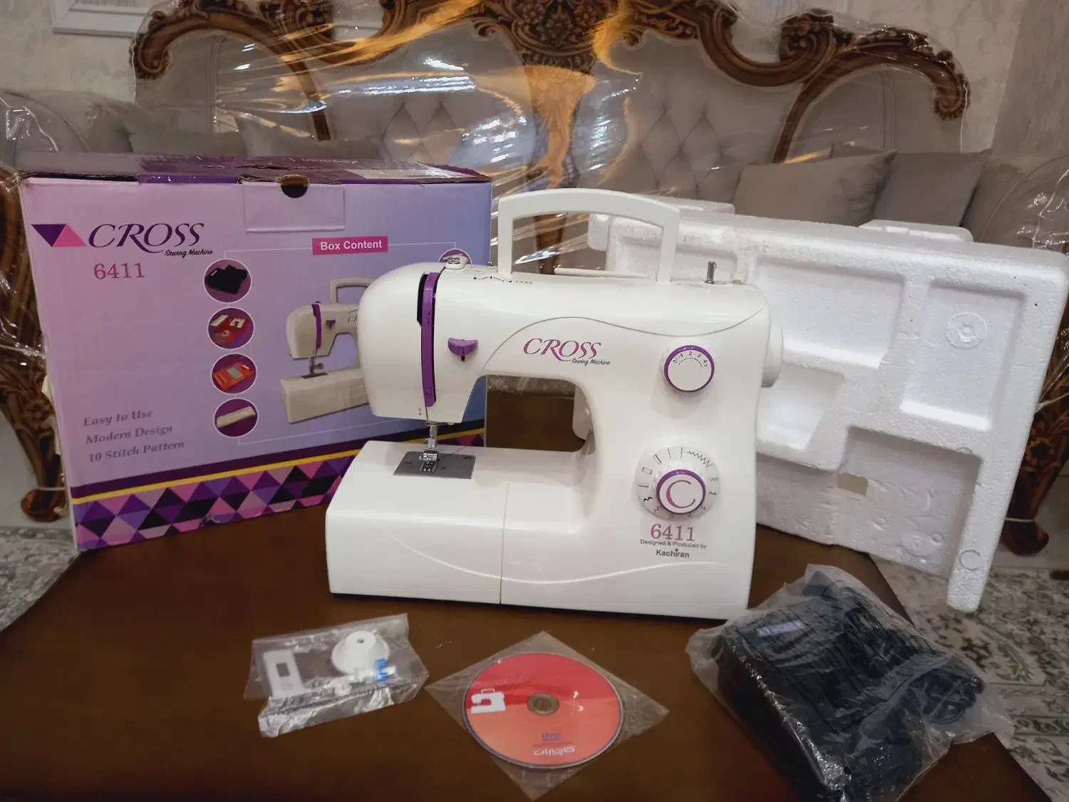 چرخ خیاطی آکبند مناسب جهیزیه وکادو|لوازم خیاطی و بافتنی|کرج, شهرک نهال و بذر|دیوار