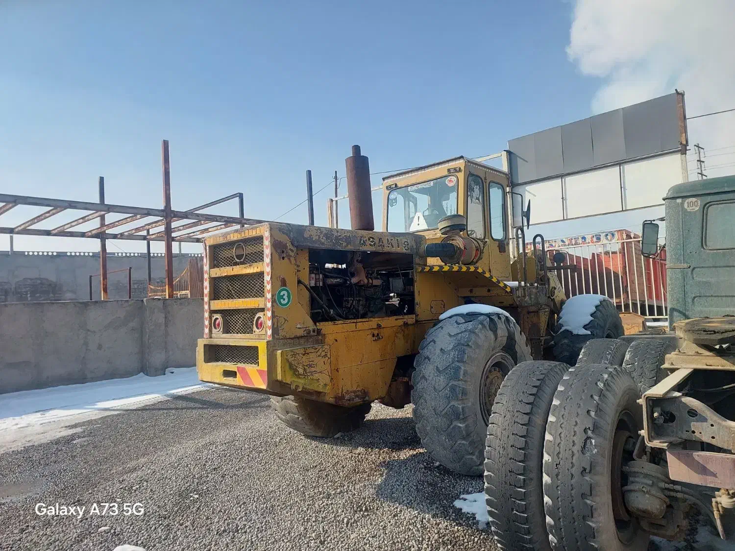 لودر کاوازاکی 80 ب|خودرو سنگین|خسروشاه, |دیوار