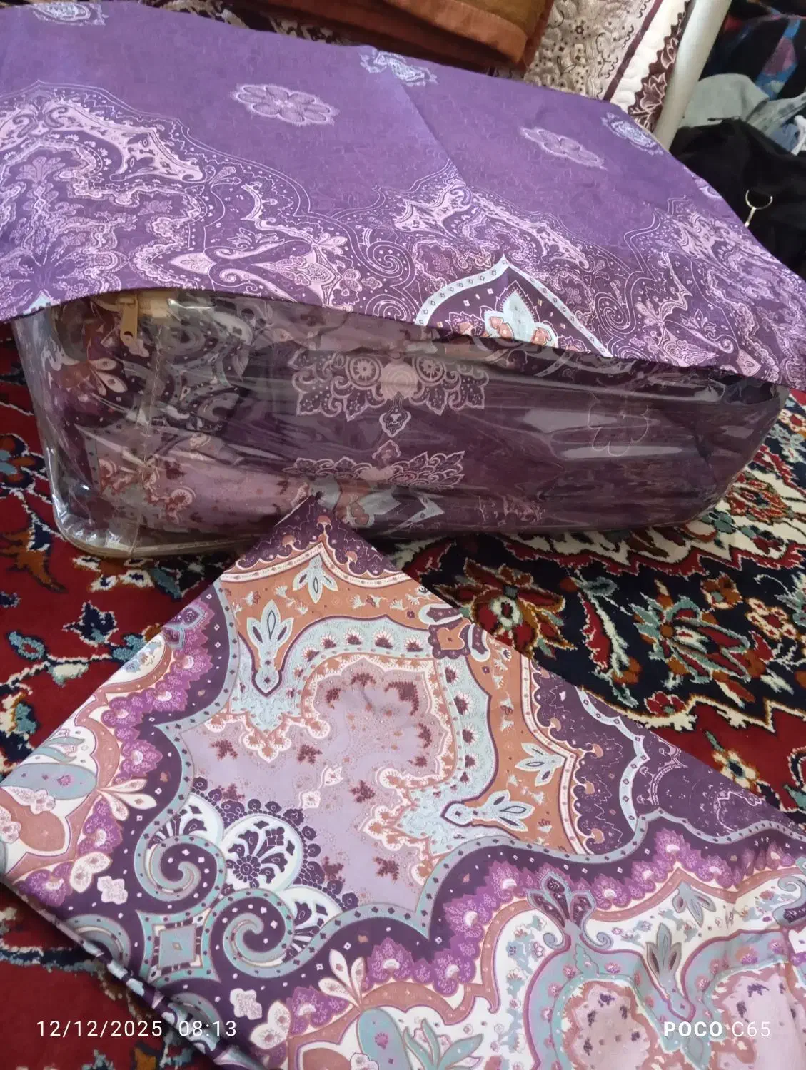 رو تختی دونفره آک داخل کاور بوده استفاده نشده|سرویس روتختی|قوچان, |دیوار